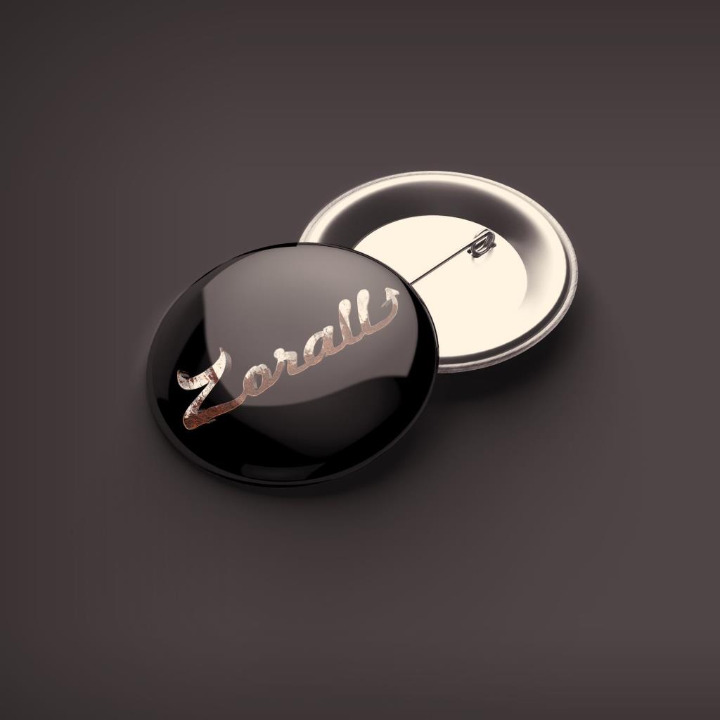 Zorall: Logo kitűző